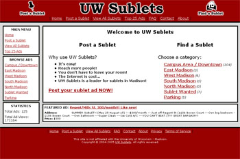 UW Sublets - Madison, Wisconsin